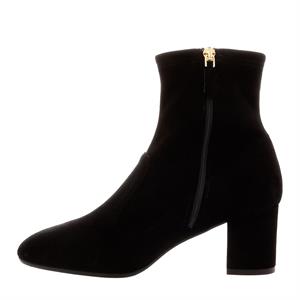 Carl Scarpa Rose Black Suede Ankle Boots